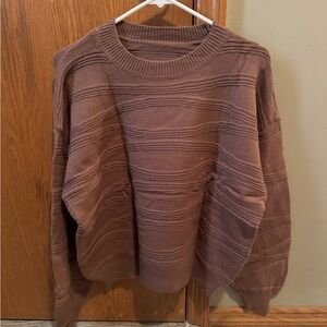 Women’s casual Brown Sweater